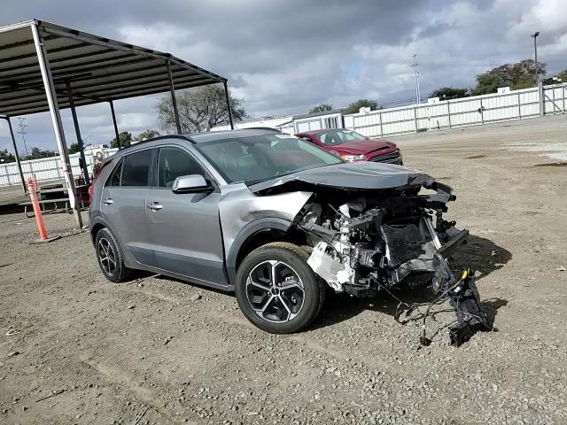 2023 KIA Niro VIN KNDCR3LE4P5070657 Copart auction photo, front end damage thumbnail 12