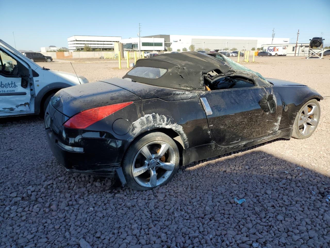 2006 Nissan 350Z VIN JN1AZ36A16M450952 Copart auction photo, all over damage thumbnail 3