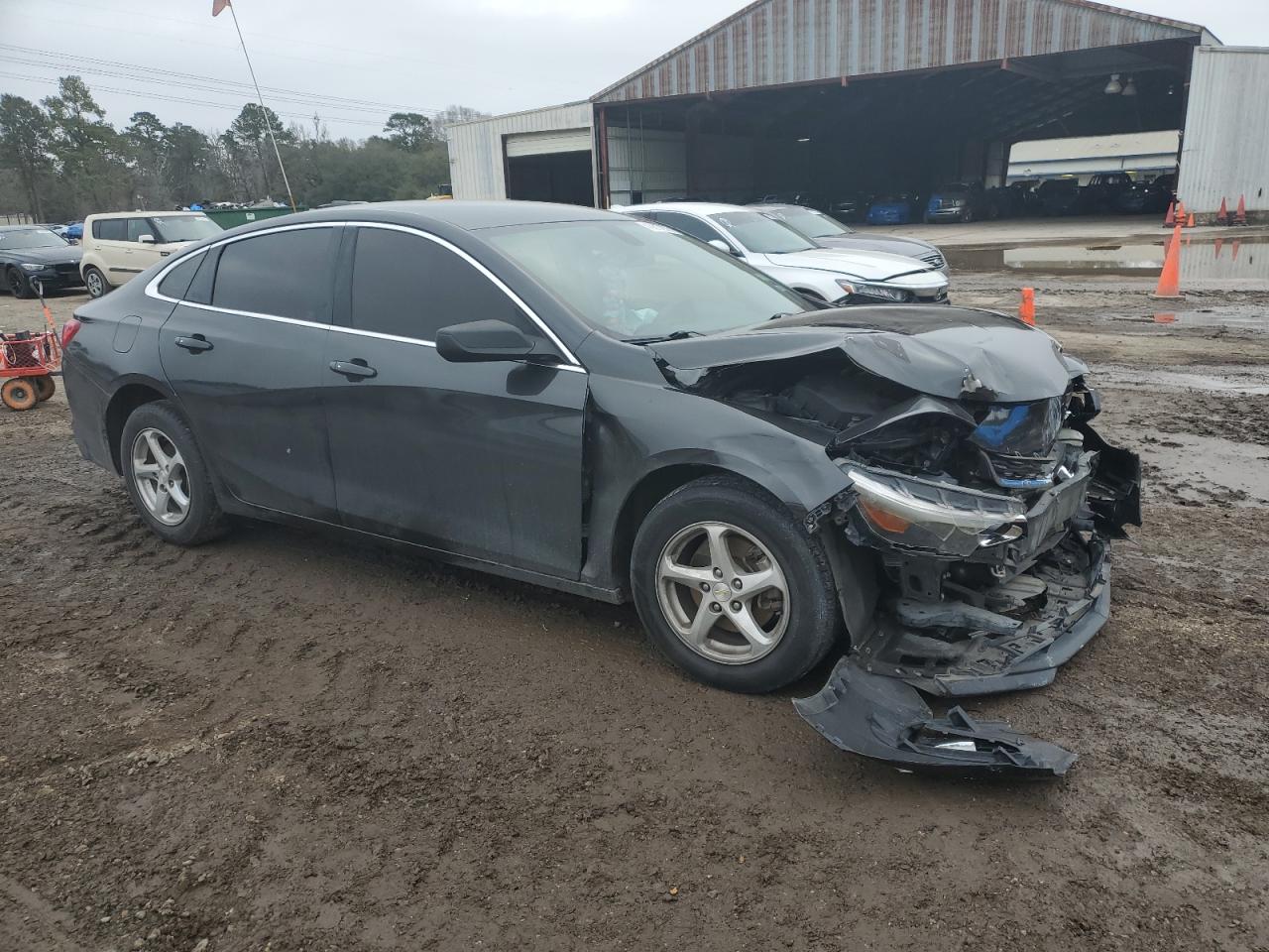 2017 Chevrolet Malibu VIN 1G1ZC5STXHF225417 Copart auction photo, front end damage thumbnail 4