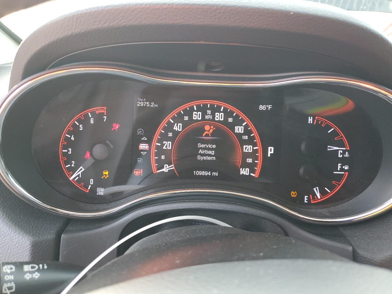 2017 Dodge Durango VIN 1C4RDHDG9HC703060 Copart auction photo, rear end damage thumbnail 9