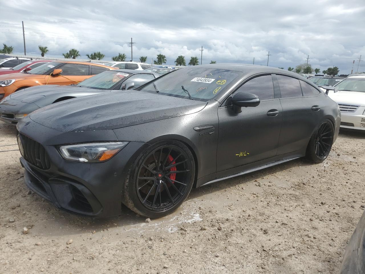 2019 Mercedes-Benz AMG GT VIN WDD7X8KBXKA001960