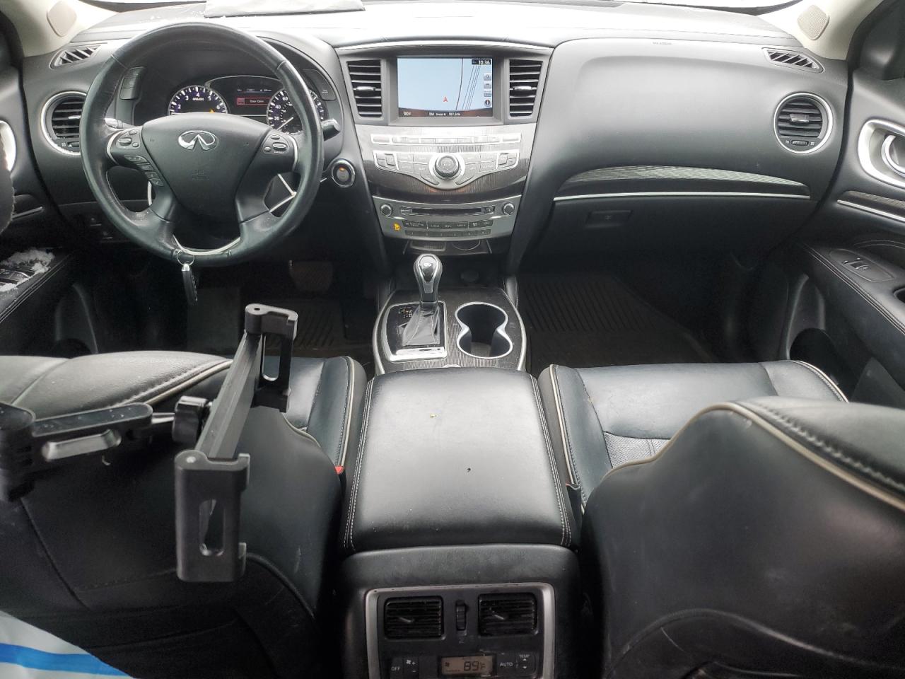 2017 Infiniti QX60 VIN 5N1DL0MM2HC541787 Copart auction photo, side / rear end damage thumbnail 8