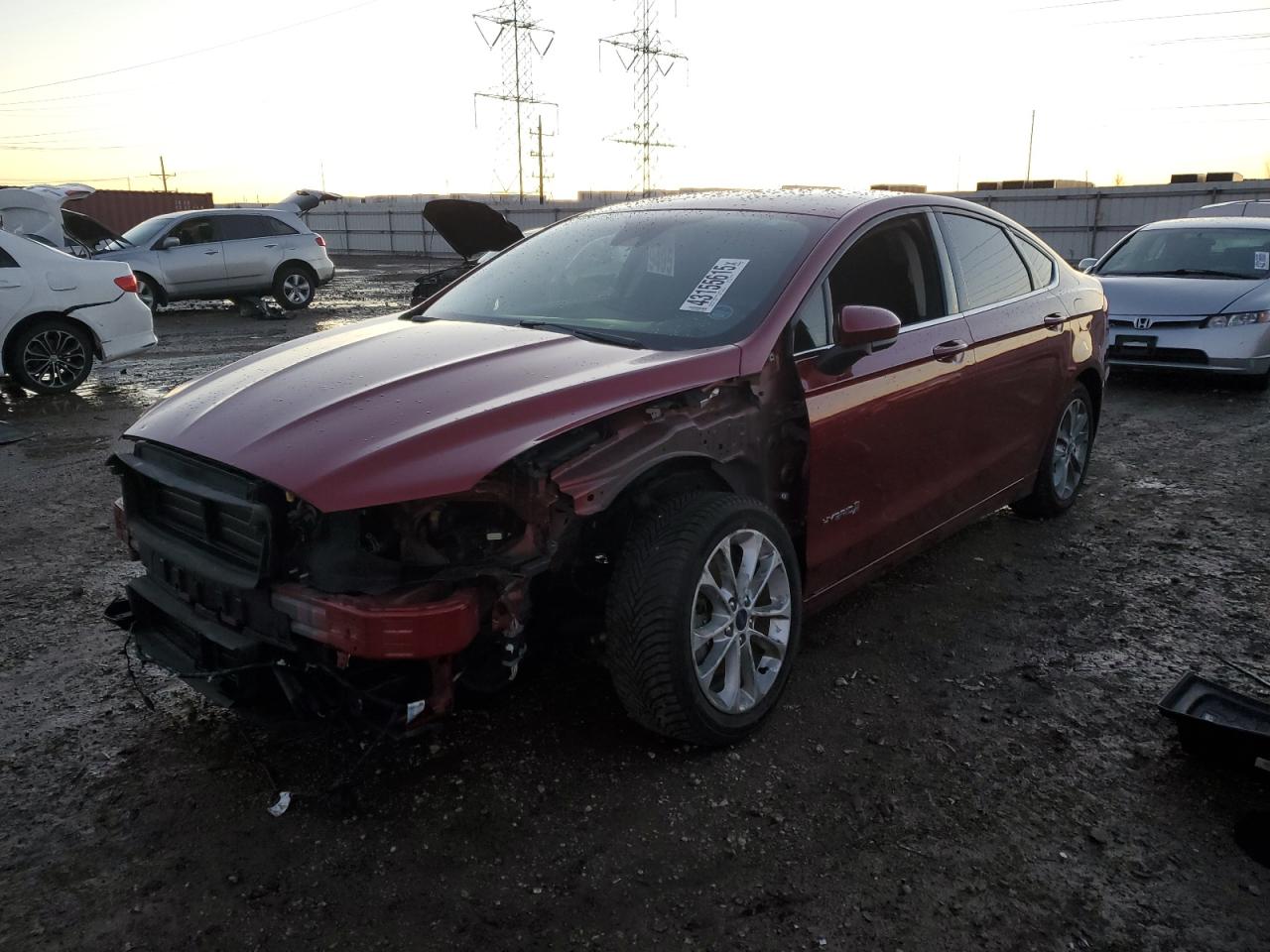 2019 Ford Fusion VIN 3FA6P0LU6KR206193