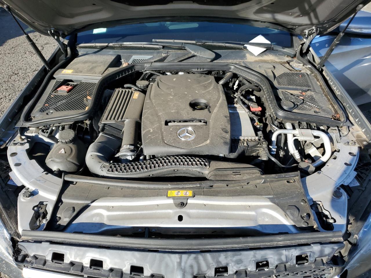 2015 Mercedes-Benz C-klasse VIN 55SWF4KB5FU027816 Copart auction photo, front end damage thumbnail 12