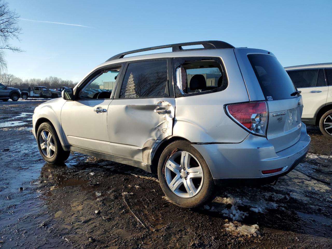 2009 Subaru Forester VIN JF2SH64649H790583 Copart auction photo, side damage thumbnail 2
