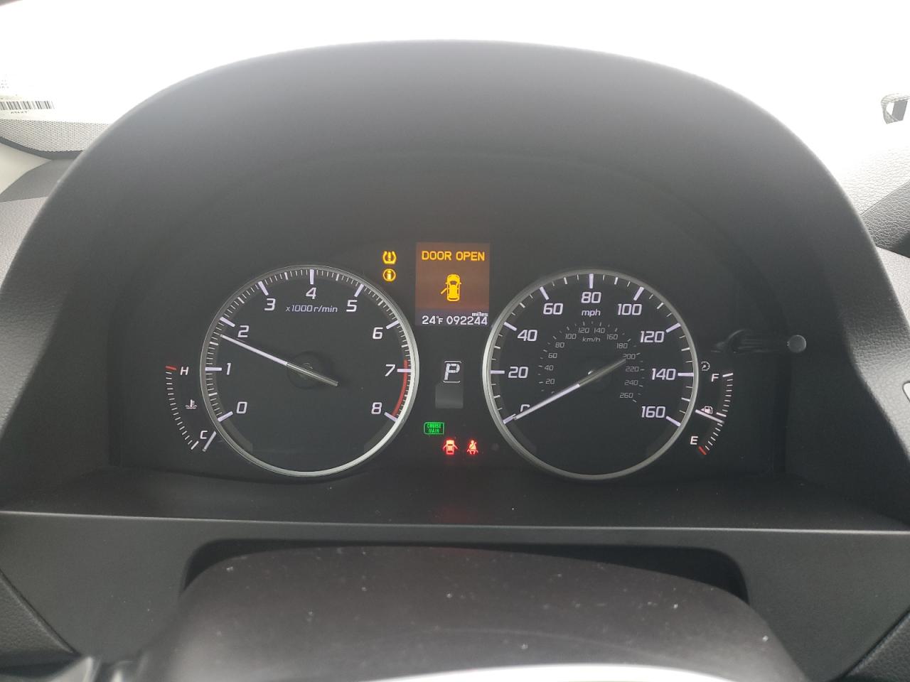 2014 Acura RDX VIN 5J8TB4H55EL021514 Copart auction photo, side damage thumbnail 9