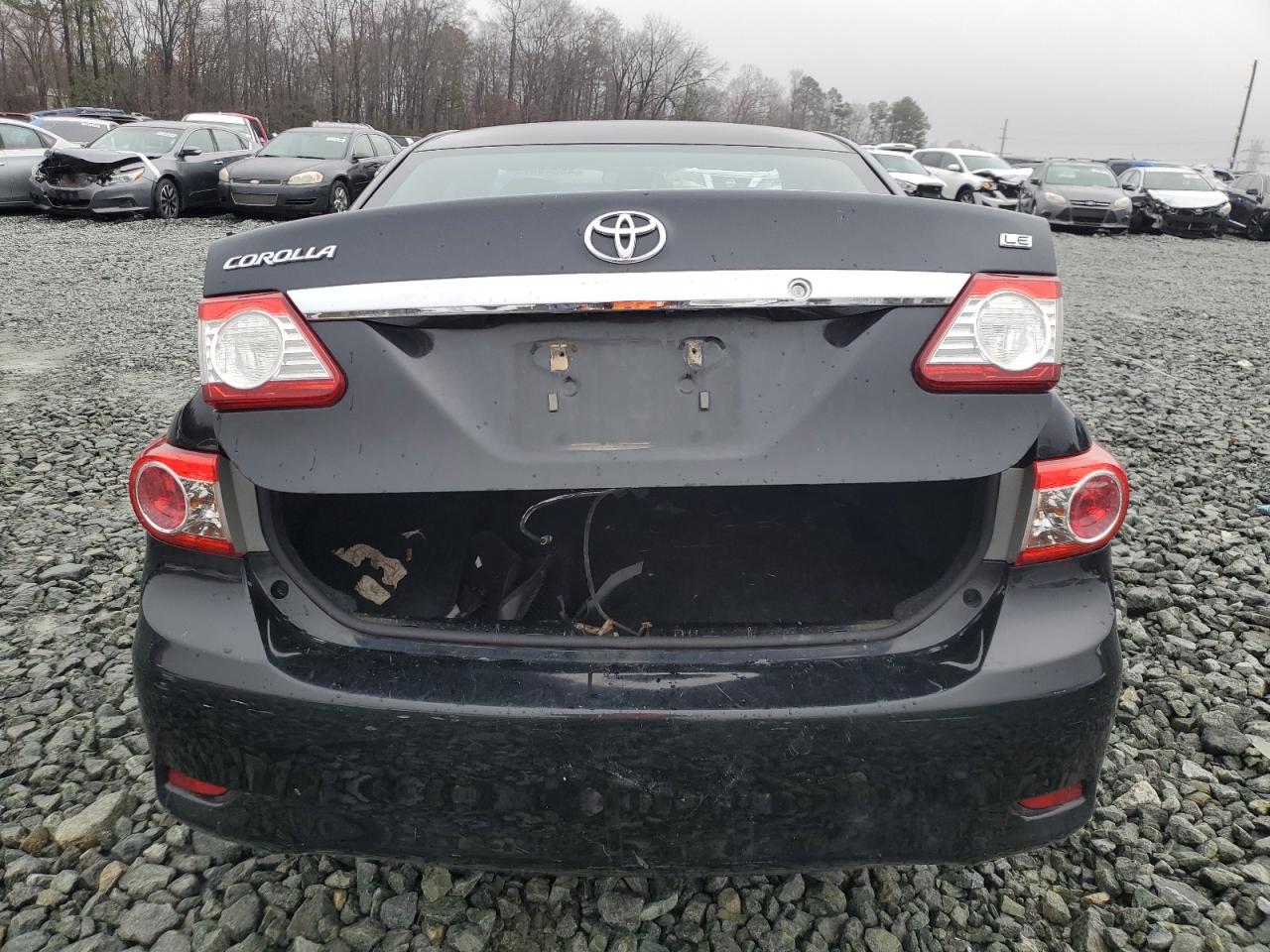 2012 Toyota Corolla VIN 5YFBU4EE3CP022187 Copart auction photo, vandalism / rear end damage thumbnail 6