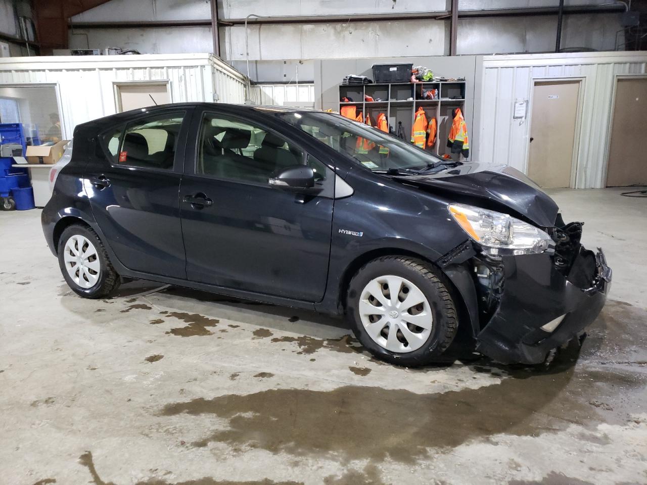 2012 Toyota Prius VIN JTDKDTB38C1018153 Copart auction photo, front end damage thumbnail 4