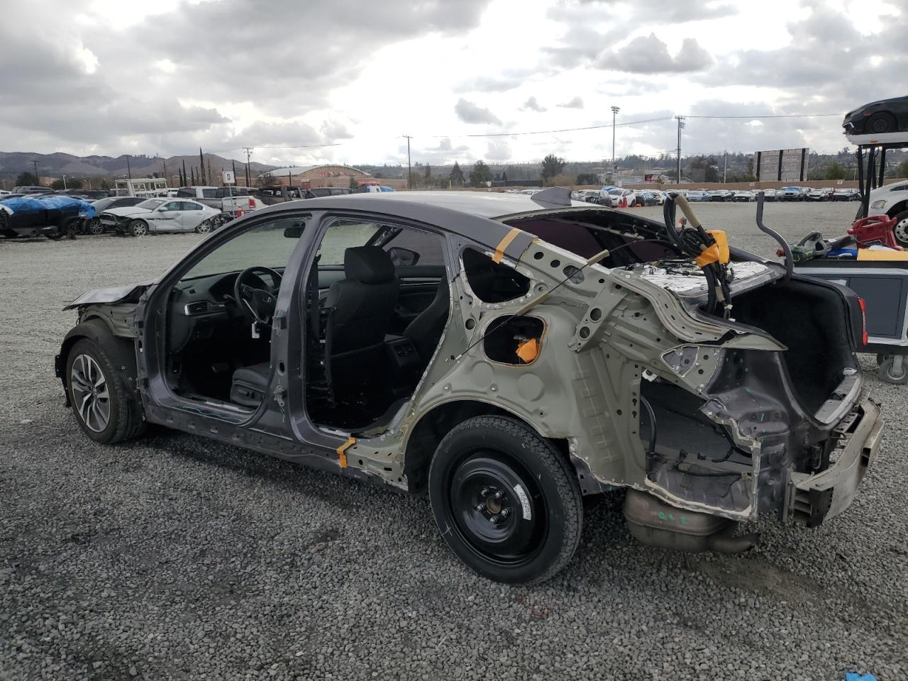 2019 Honda Accord VIN 1HGCV2F34KA017328 Copart auction photo, all over damage thumbnail 2