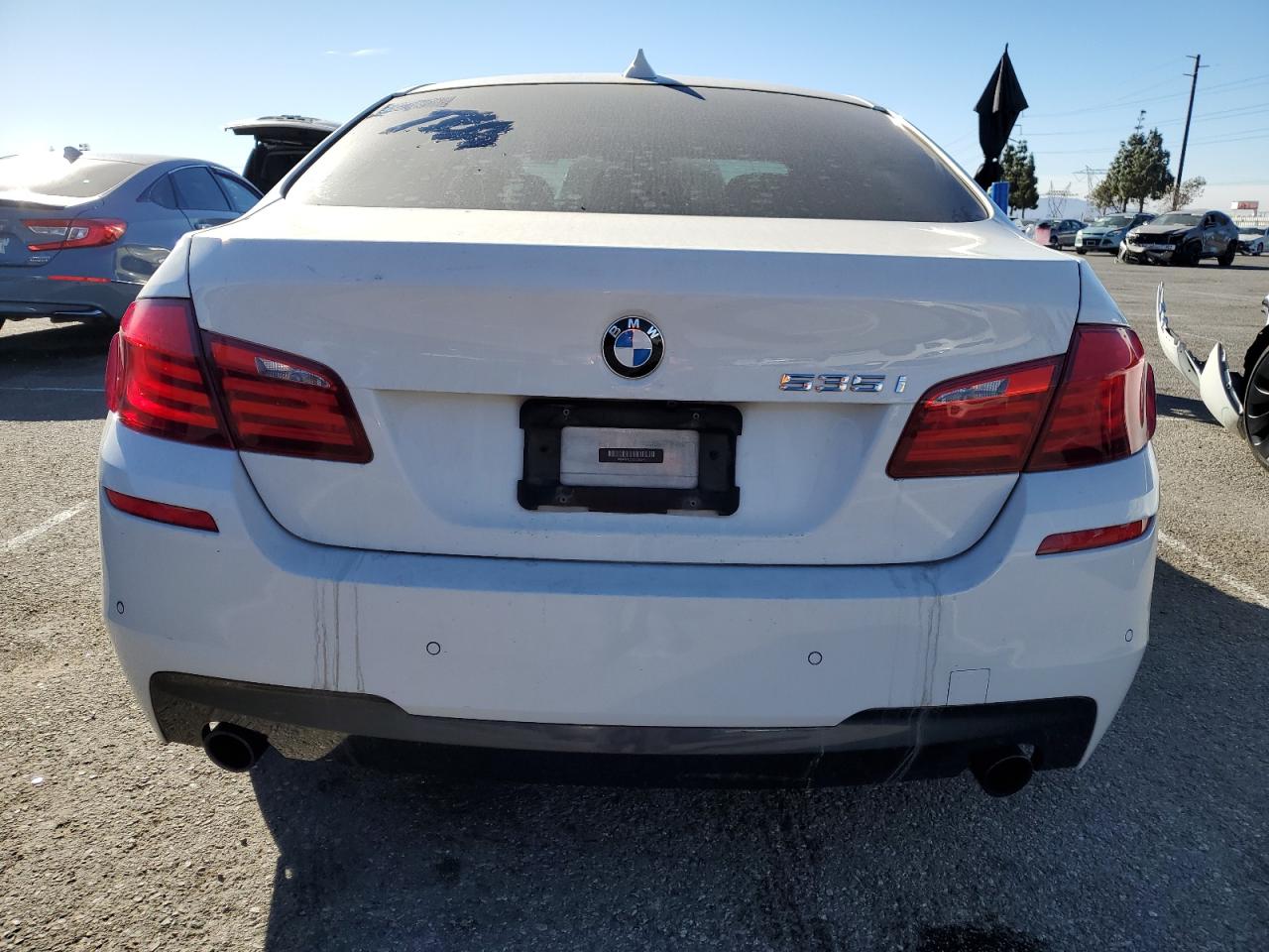 2012 BMW 5er VIN WBAFR7C55CC812541 Copart auction photo, mechanical damage thumbnail 6