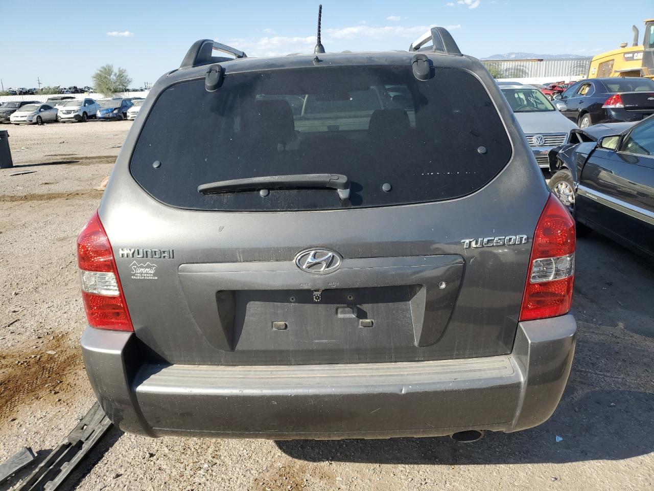 2007 Hyundai Tucson VIN KM8JM12B47U586150 Copart auction photo, normal wear damage thumbnail 6