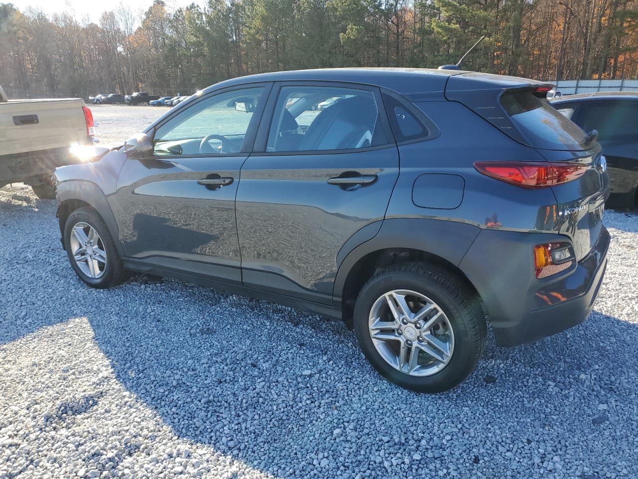 2019 Hyundai Kona VIN KM8K12AA0KU265663 Copart auction photo, front end damage thumbnail 2