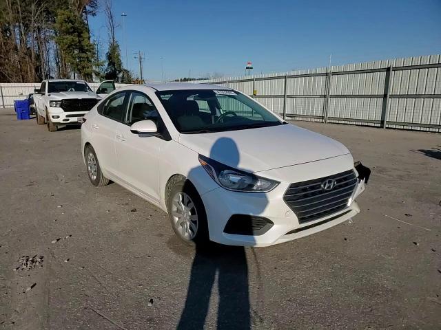 2021 Hyundai Accent VIN 3KPC24A65ME128541 Copart auction photo, front end / side damage thumbnail 11
