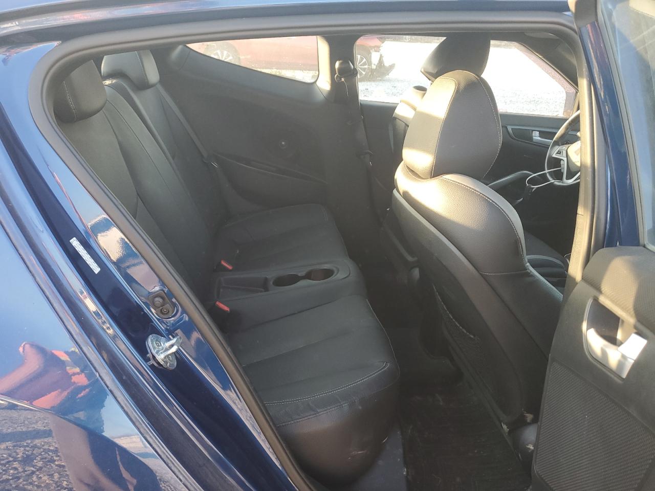 2016 Hyundai Veloster VIN KMHTC6AE5GU266050 Copart auction photo, all over damage thumbnail 10