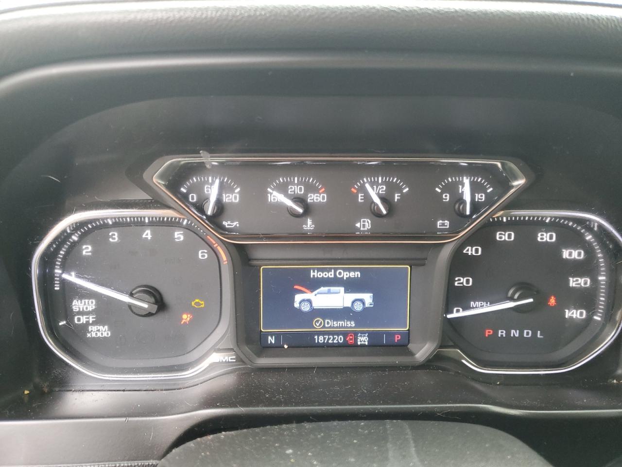 2019 GMC Sierra VIN 1GTR9BED1KZ408655 Copart auction photo, front end / minor dent/scratches damage thumbnail 9