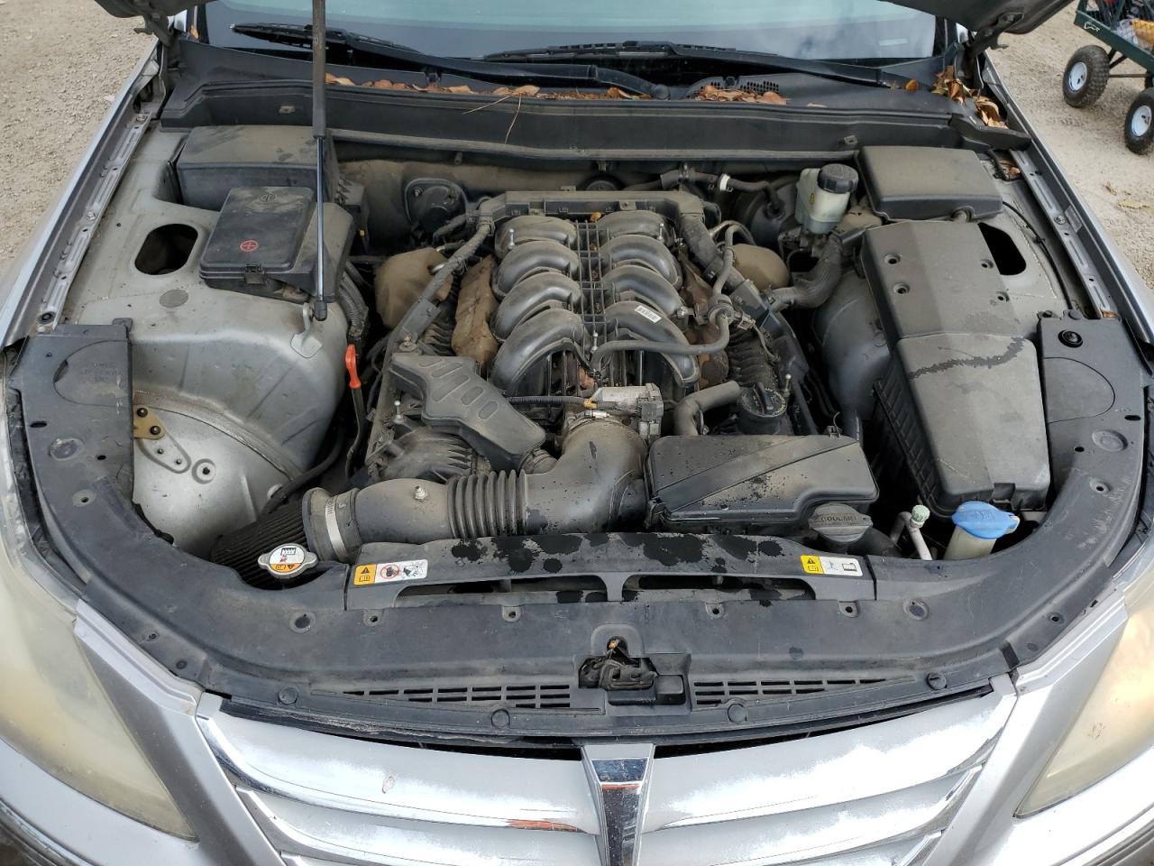 2013 Hyundai Genesis VIN KMHGC4DH7DU229802 Copart auction photo, front end / side damage thumbnail 11