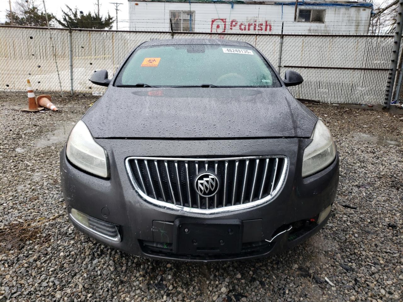 2011 Buick Regal VIN W04GR5EC9B1021408 Copart auction photo, front end damage thumbnail 5