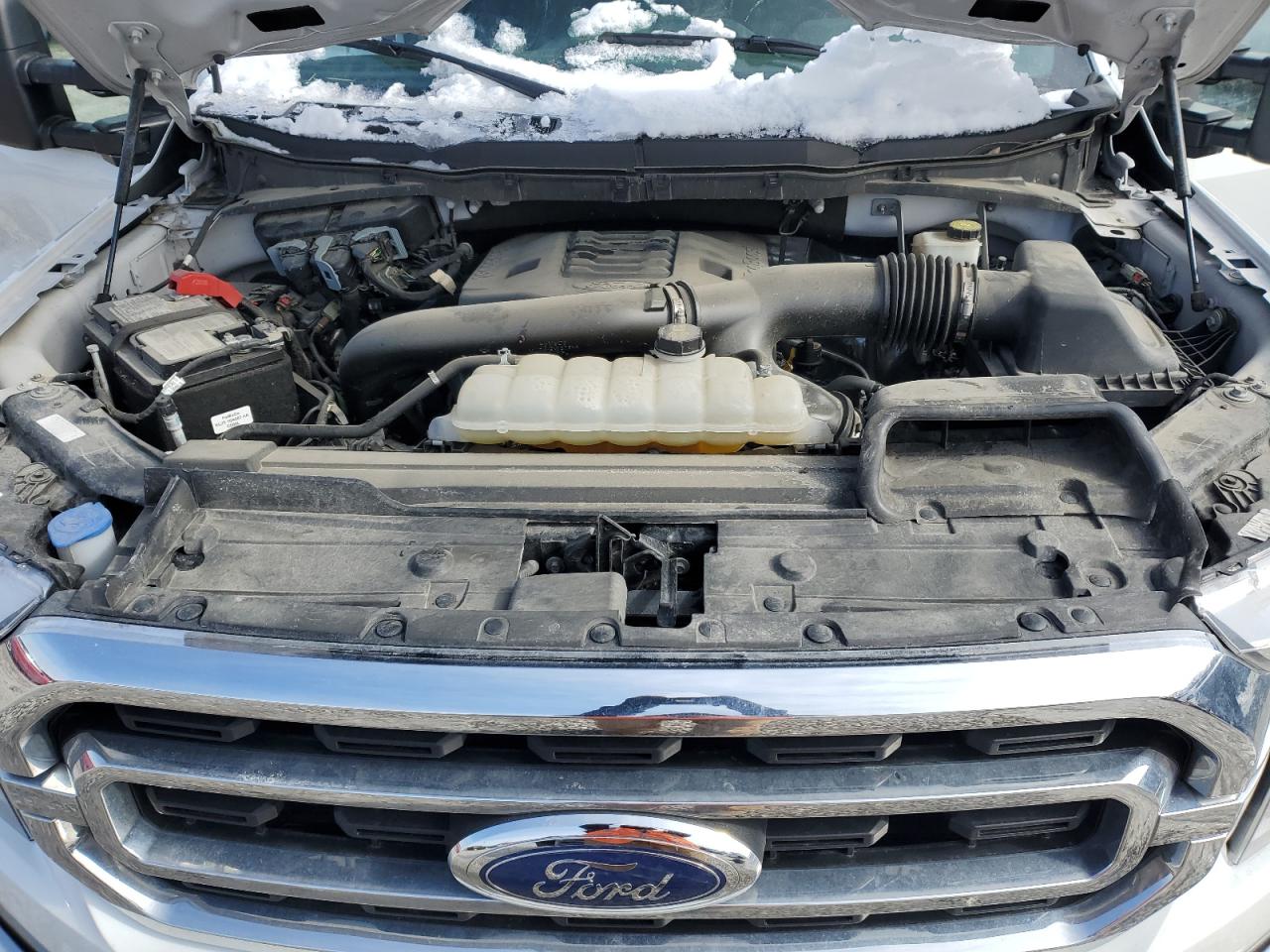 2022 Ford F-150 VIN 1FTFW1E84NFB83257 Copart auction photo, side damage thumbnail 12