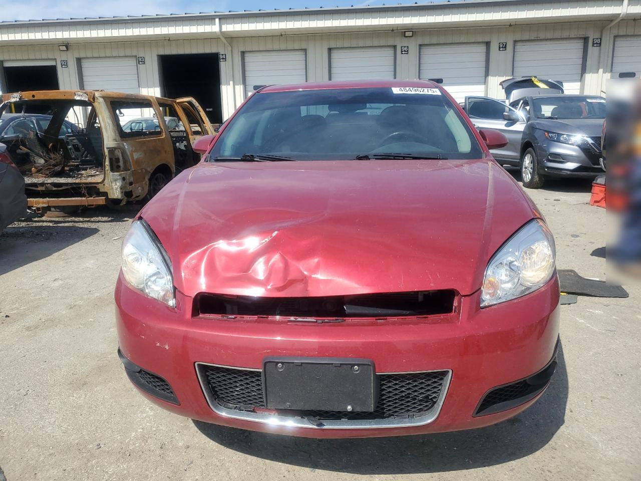 2014 Chevrolet Impala VIN 2G1WC5E33E1161982 Copart auction photo, front end damage thumbnail 5