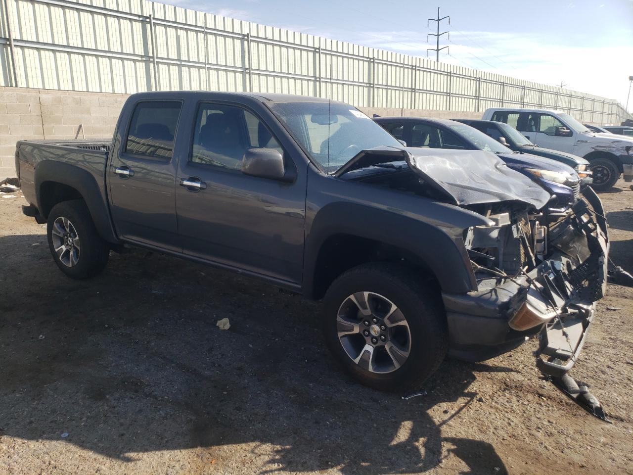 2012 Chevrolet Colorado VIN 1GCHTCFE8C8153598 Copart auction photo, front end damage thumbnail 4
