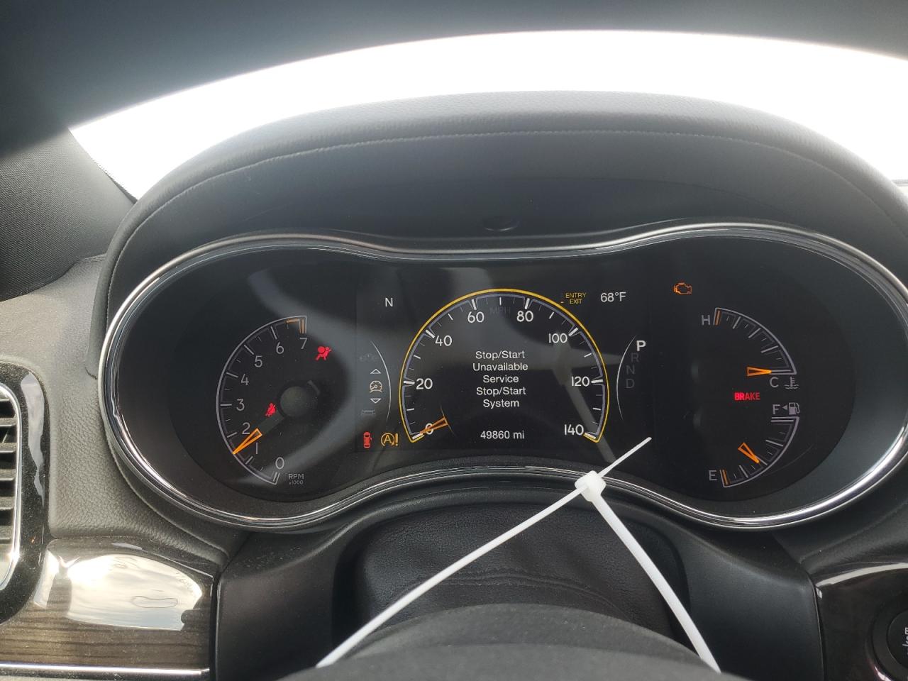 2019 Jeep Grand Cherokee VIN 1C4RJFCG3KC577767 Copart auction photo, side damage thumbnail 9
