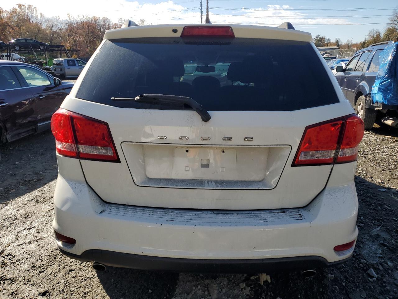 2013 Dodge Journey VIN 3C4PDCBG9DT677104 Copart auction photo, front end damage thumbnail 6