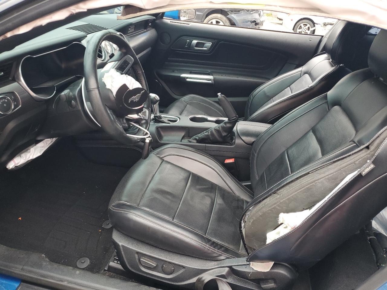 2020 Ford Mustang VIN 1FA6P8CF0L5157965 Copart auction photo, front end / undercarriage damage thumbnail 7