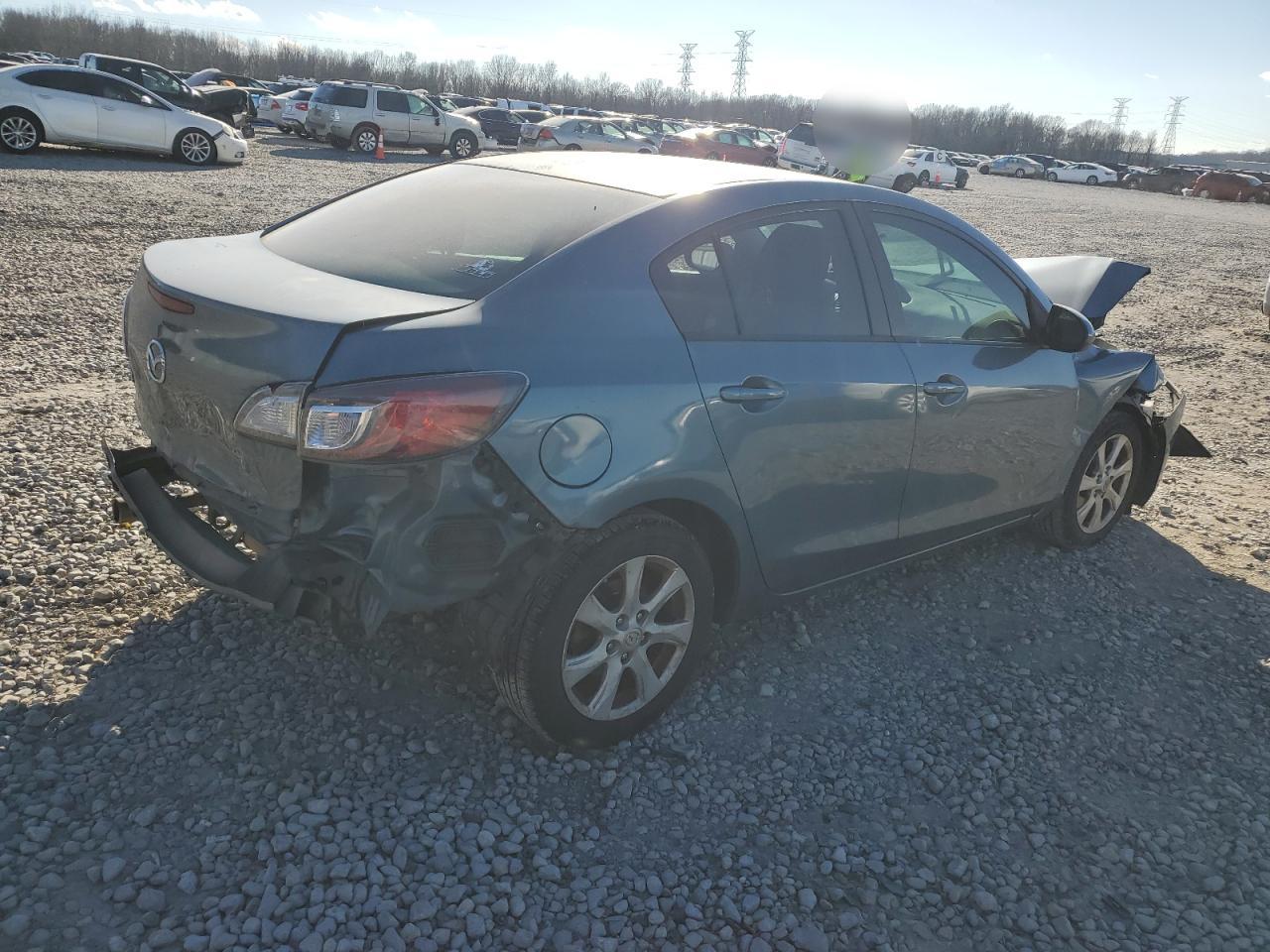 2011 Mazda 3 VIN JM1BL1VG9B1454398 Copart auction photo, front end damage thumbnail 3
