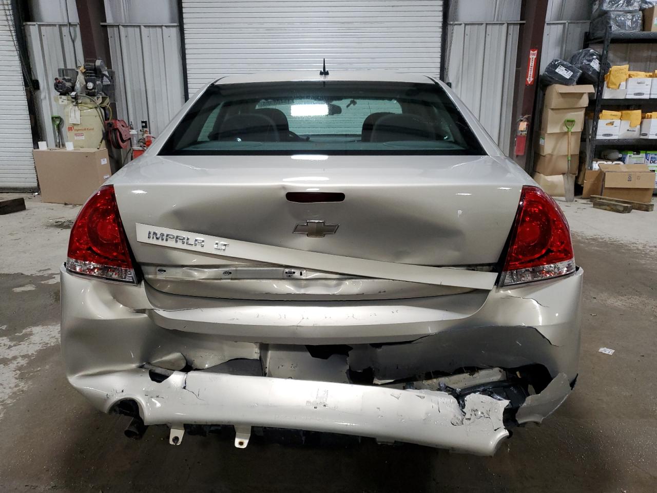 2012 Chevrolet Impala VIN 2G1WB5E3XC1194378 Copart auction photo, rear end / front end damage thumbnail 6