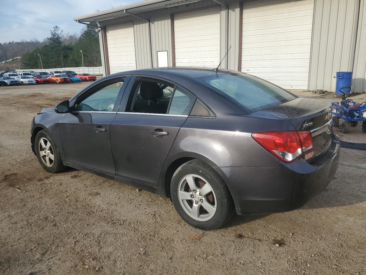 2014 Chevrolet Cruze VIN 1G1PK5SB6E7387391 Copart auction photo, front end / side damage thumbnail 2