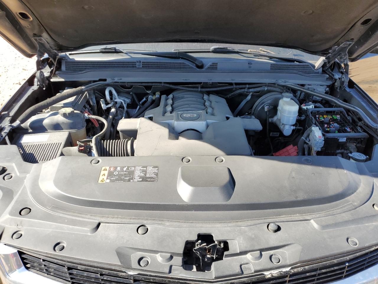 2019 Cadillac Escalade VIN 1GYS3AKJ1KR357188 Copart auction photo, front end / side damage thumbnail 14