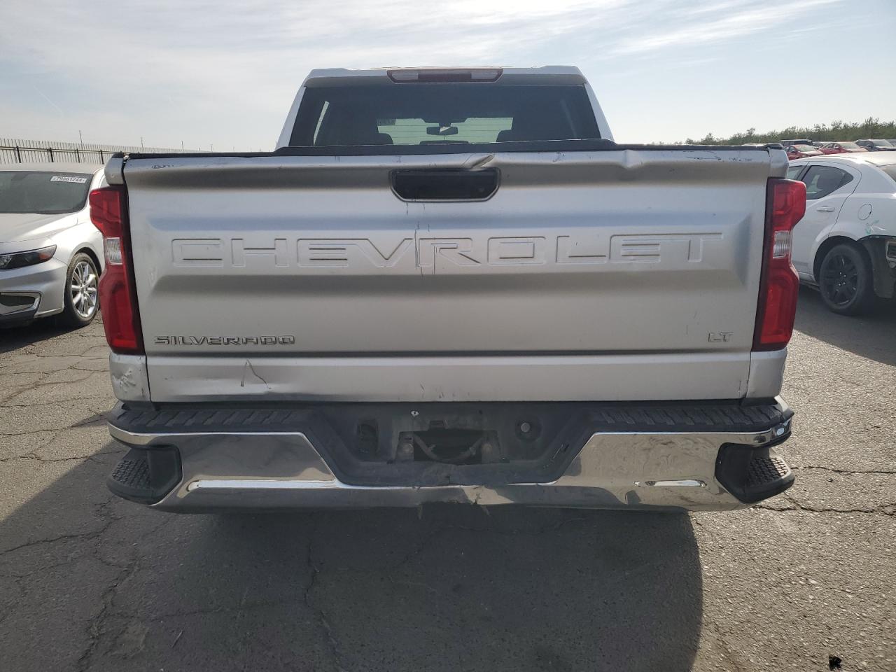 2020 Chevrolet Silverado VIN 3GCPWCED6LG162273 Copart auction photo, vandalism / stripped damage thumbnail 6