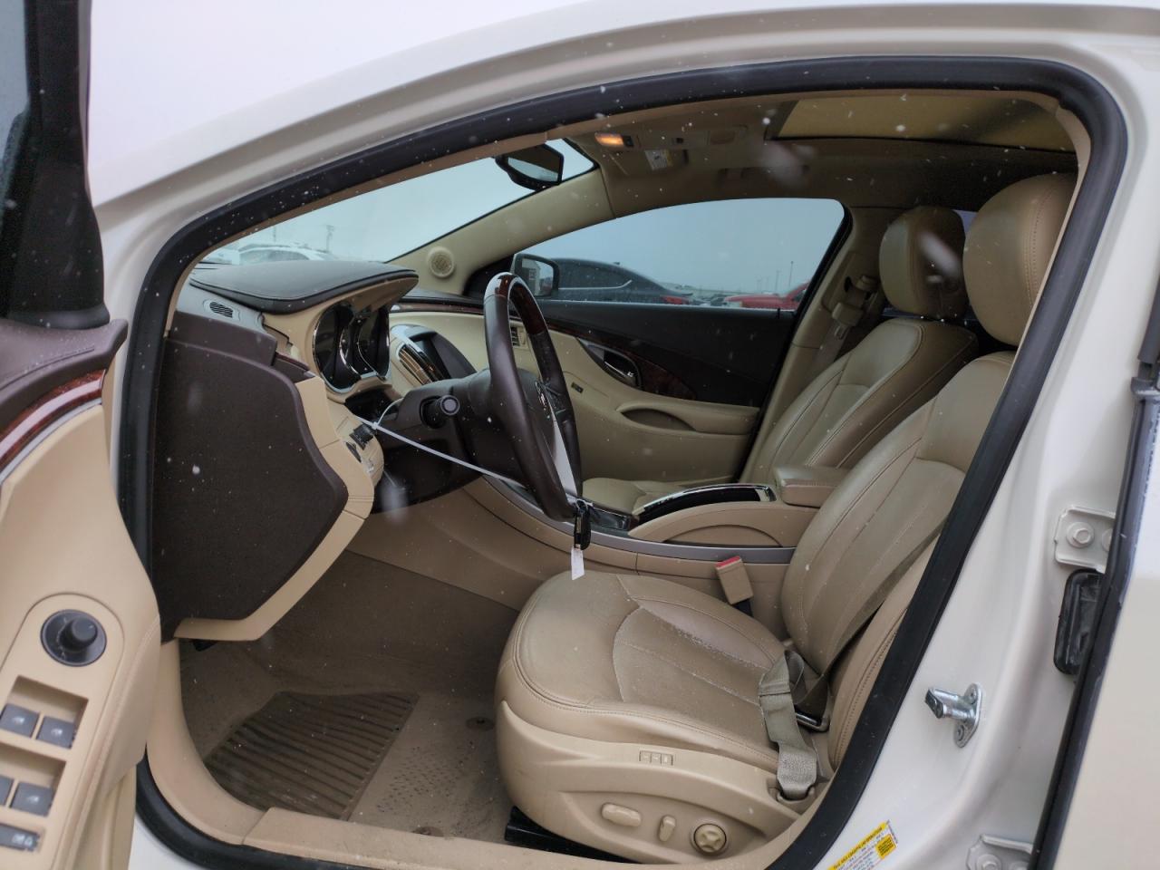 2013 Buick LaCrosse VIN 1G4GH5E38DF302755 Copart auction photo, front end / side damage thumbnail 7