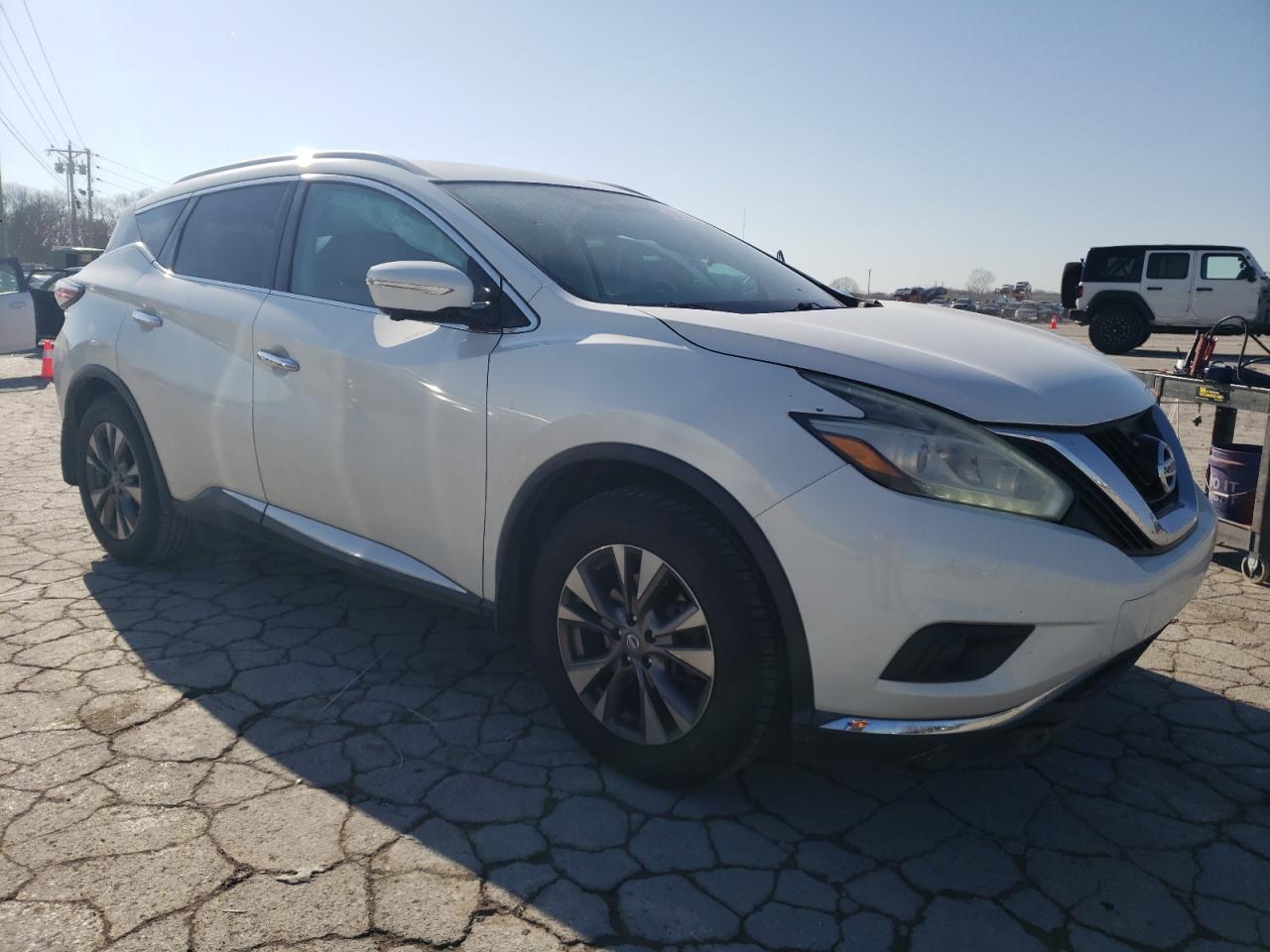 2015 Nissan Murano VIN 5N1AZ2MG9FN225442 Copart auction photo, front end damage thumbnail 4