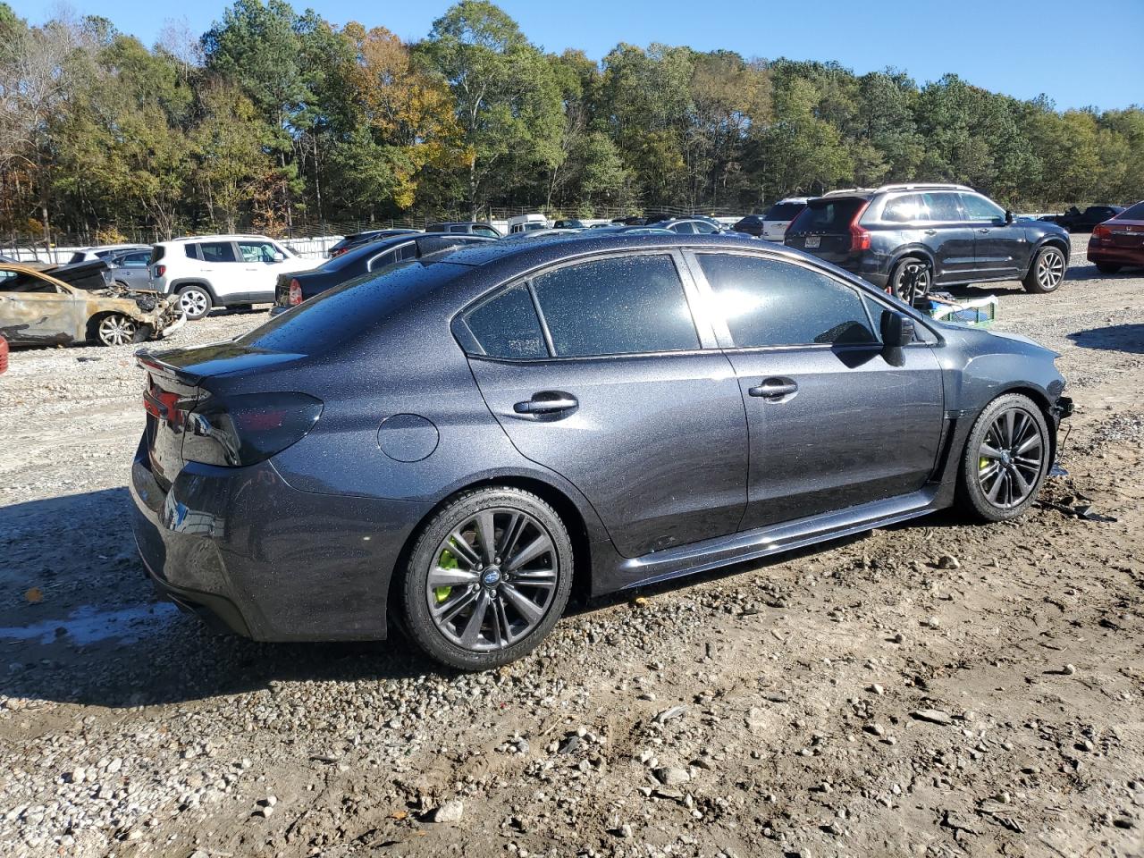 2017 Subaru WRX VIN JF1VA1E6XH8835046 Copart auction photo, front end / side damage thumbnail 3