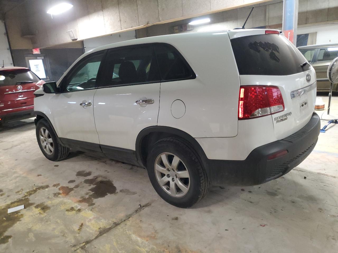 2012 KIA Sorento VIN 5XYKT3A18CG231509 Copart auction photo, front end / mechanical damage thumbnail 2