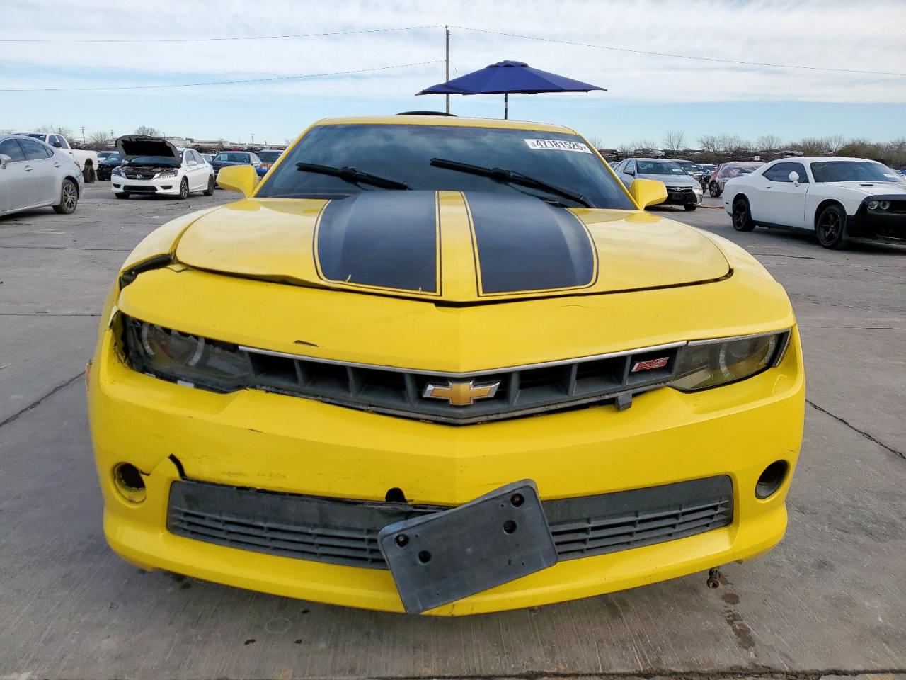 2015 Chevrolet Camaro VIN 2G1FF1E38F9226442 Copart auction photo, front end / rear end damage thumbnail 5