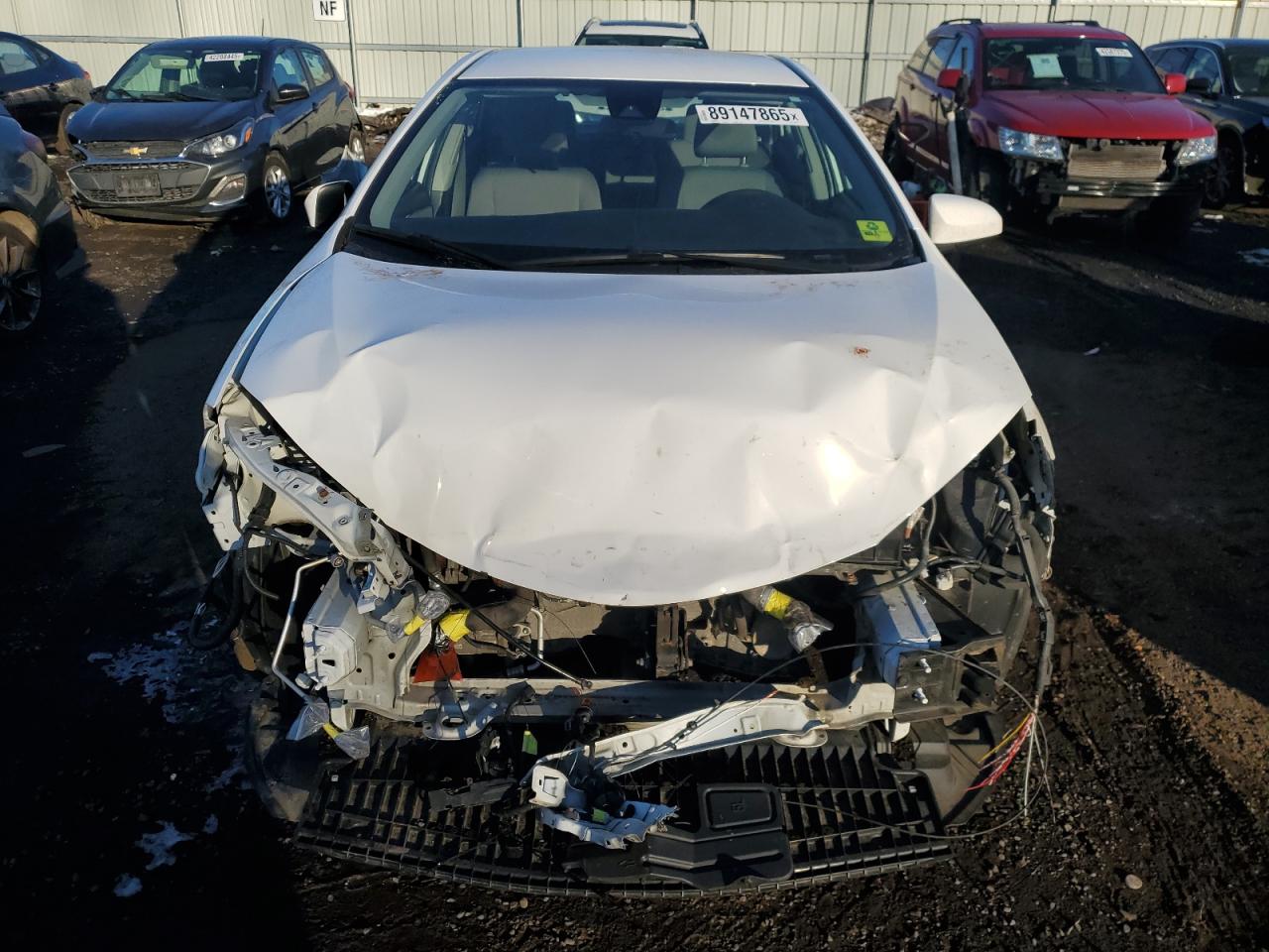 2018 Toyota Corolla VIN 2T1BURHE0JC104917 Copart auction photo, front end damage thumbnail 5