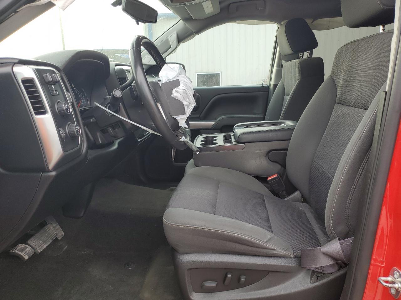 2017 Chevrolet Silverado VIN 3GCUKREC3HG446377 Copart auction photo, front end / side damage thumbnail 7