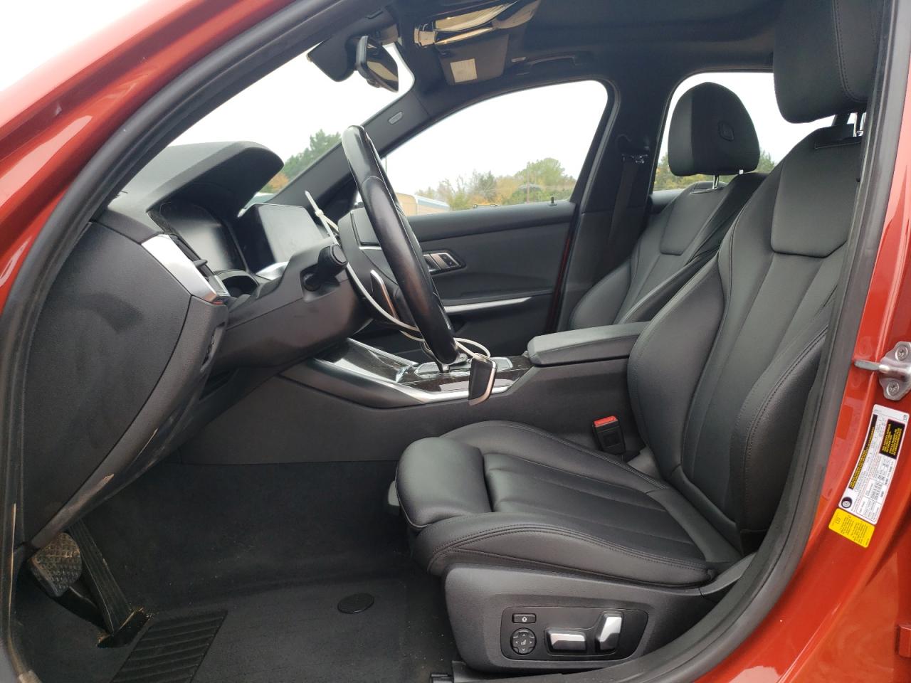 2019 BMW 3er VIN WBA5R1C5XKAK12391 Copart auction photo, front end damage thumbnail 7