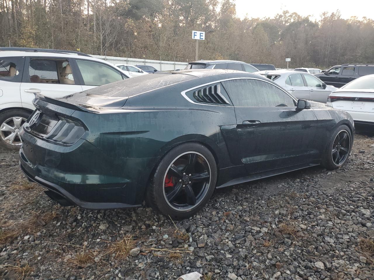 2019 Ford Mustang VIN 1FA6P8K0XK5507128 Copart auction photo, water/flood / minor dent/scratches damage thumbnail 3