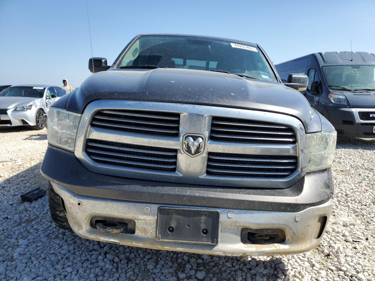 2017 RAM 1500 VIN 1C6RR7LT1HS638373 Copart auction photo, undercarriage / front end damage thumbnail 5