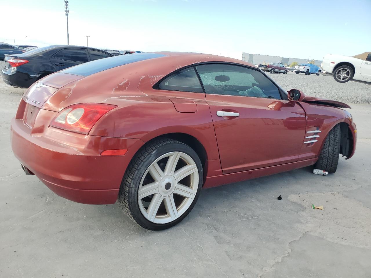 2004 Chrysler Crossfire VIN 1C3AN69L84X018057 Copart auction photo, front end damage thumbnail 3