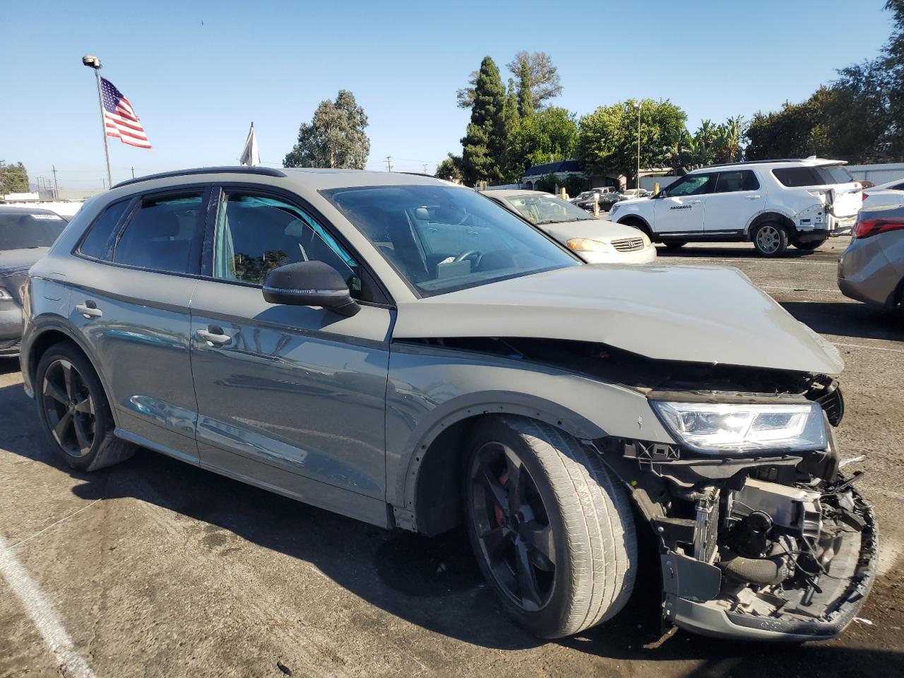 2020 Audi SQ5 VIN WA1B4AFY9L2123802 Copart auction photo, front end / undercarriage damage thumbnail 4