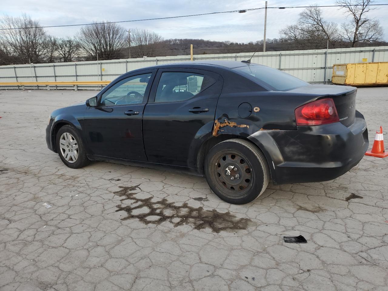 2012 Dodge Avenger VIN 1C3CDZAB0CN122584 Copart auction photo, rear end / minor dent/scratches damage thumbnail 2