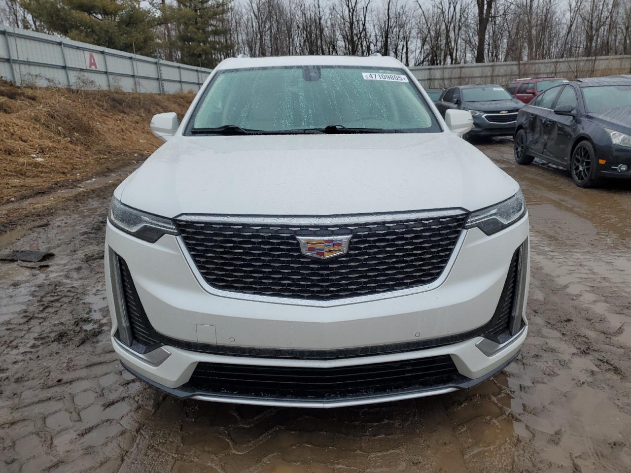 2021 Cadillac XT6 VIN 1GYKPDRS3MZ149692 Copart auction photo, side / rear end damage thumbnail 5