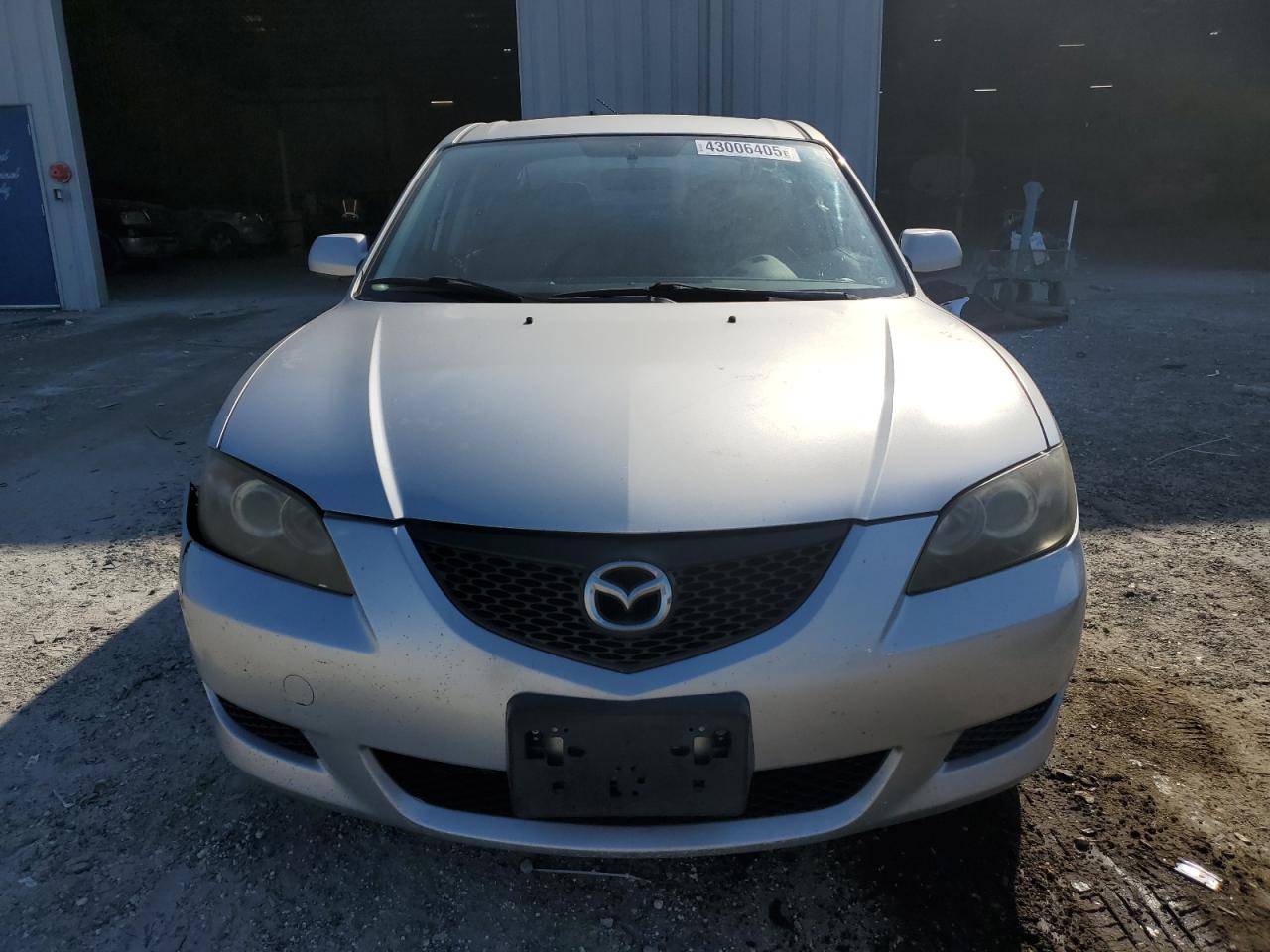2004 Mazda 3 VIN JM1BK12F441157766 Copart auction photo, front end / side damage thumbnail 5