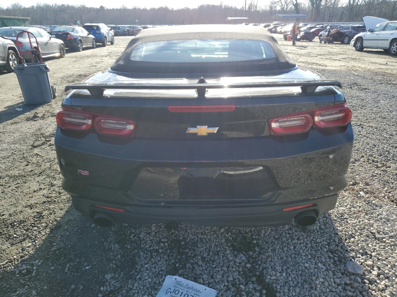 2023 Chevrolet Camaro VIN 1G1FB3DS3P0128026 Copart auction photo, front end damage thumbnail 6