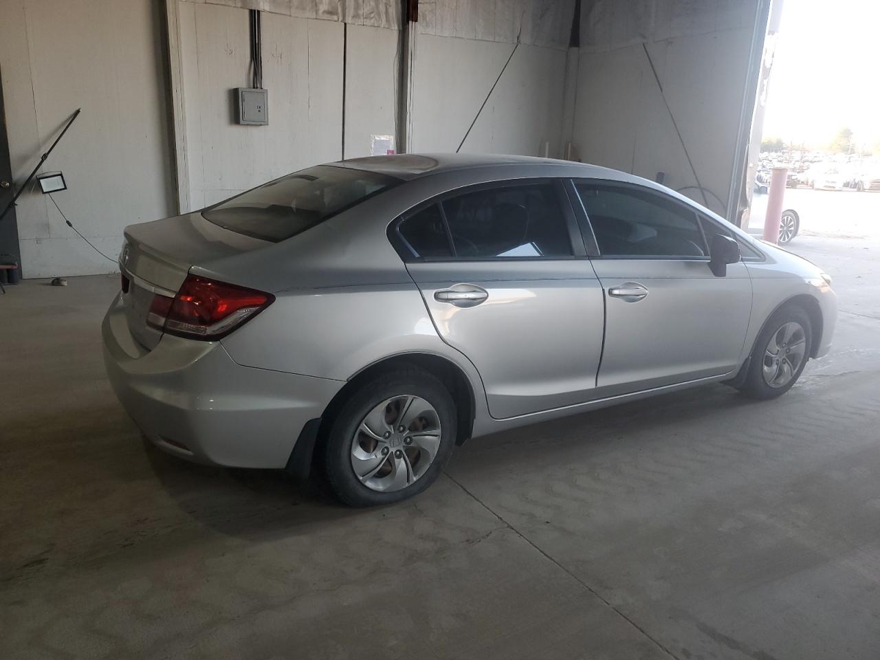 2014 Honda Civic VIN 19XFB2F54EE030863 Copart auction photo, top/roof / all over damage thumbnail 3