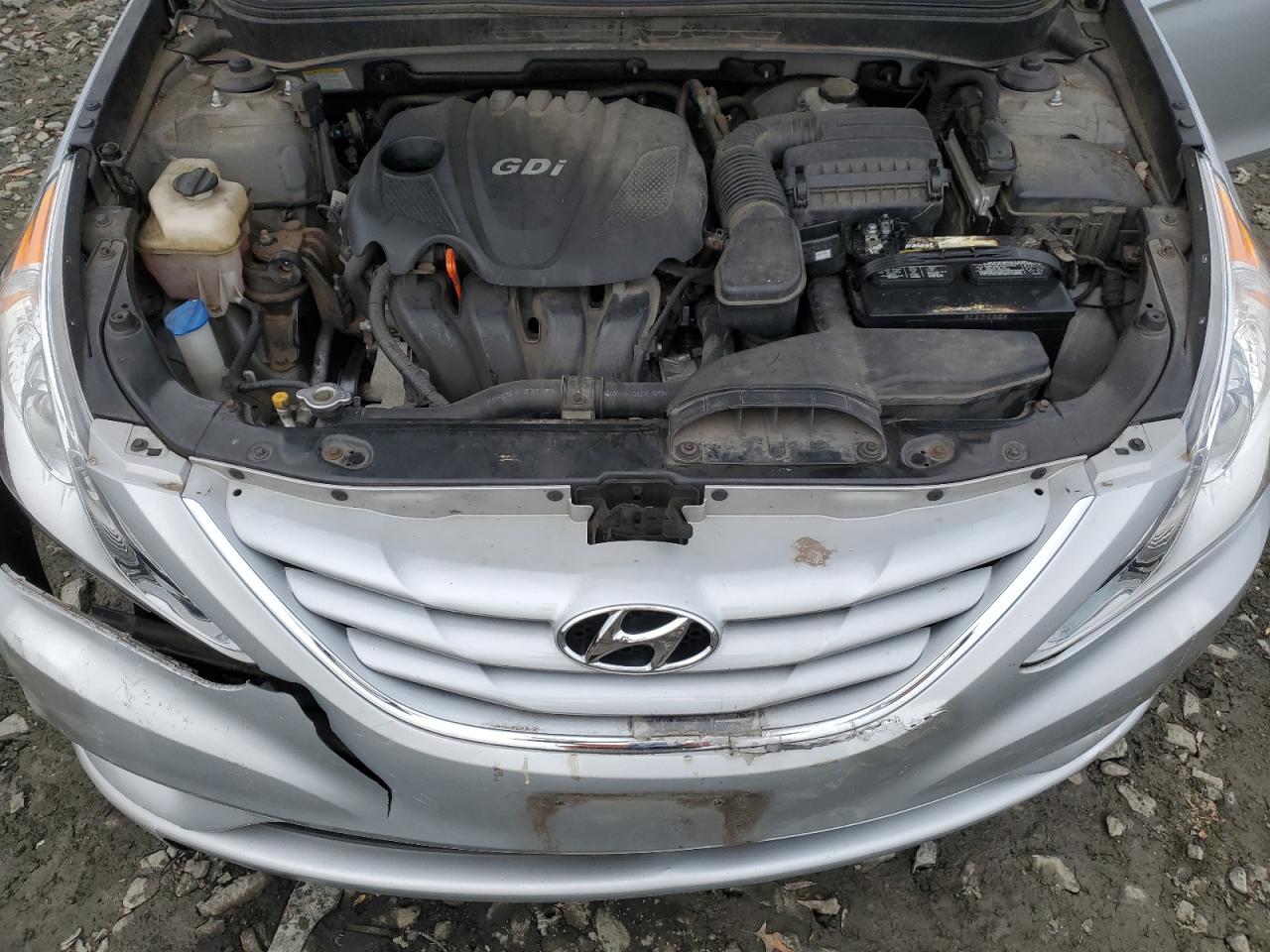2013 Hyundai Sonata VIN 5NPEB4AC4DH699237 Copart auction photo, vandalism / all over damage thumbnail 11